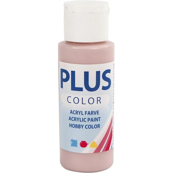 Plus Color Hobby maali - plyinen ruusu - 60 ml