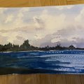 Asiakaskuva Akvarellilohko Liimattu Kylm�puristetut Kaaret 300g - 23x31 cm