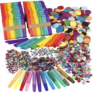 Glitteriä ja puutikkuja - sekavärejä Glitteriä ja puutikkuja - sekavärejä