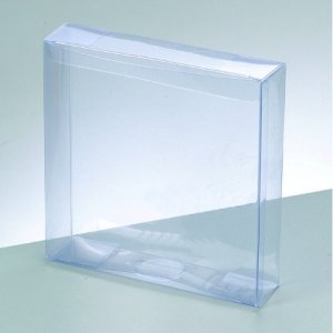 Muovilaatikko 15 x 15 x 3,5 cm - läpinäkyvä Muovilaatikko 15 x 15 x 3,5 cm - läpinäkyvä