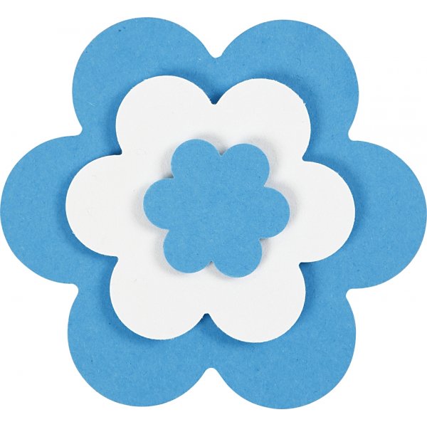 Layer-on-layer-lvistys - Kukka - 3 kpl