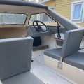 Asiakaskuva Verhoilukangas Vinyyli / tekonahka Keskiharmaa - 140 cm