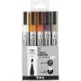 Liitumerkit - himmet vrit - 5 kpl