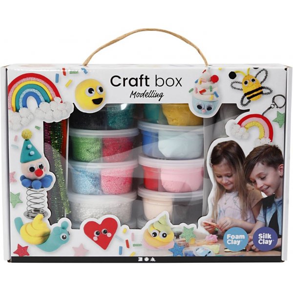 Foam Clay® ja Silk Clay® teematuhkassa - sekavärejä Foam Clay® ja Silk Clay® teematuhkassa - sekavärejä