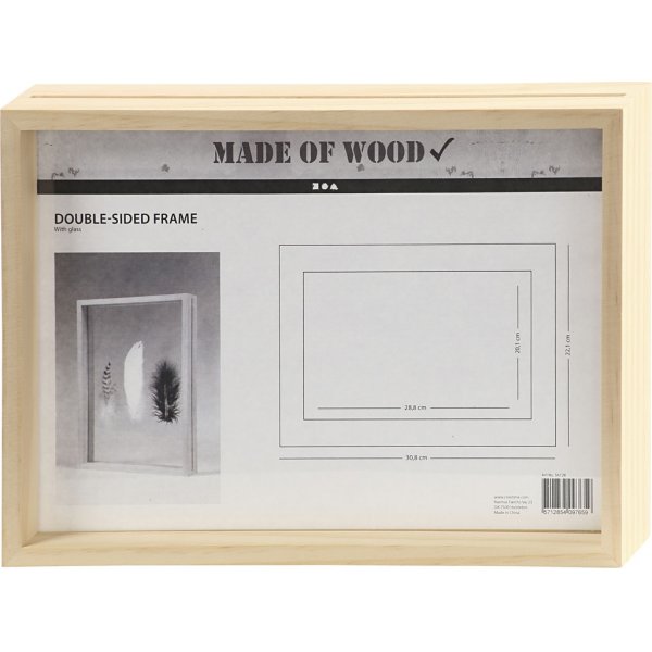 Kaksoiskehys - 22,1 x 30,8 cm Kaksoiskehys - 22,1 x 30,8 cm