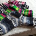 Asiakaskuva Viking lanka Raggen 150g - Sininen/antrasiitti/luonnollinen (724)