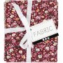 Patchwork kangas - pinkki - 4 kpl