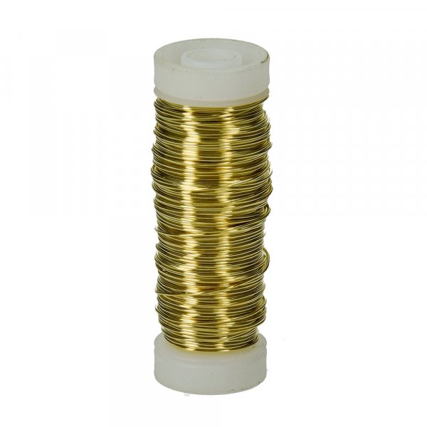 Kuparilanka  0,50 mm - kulta metalli 25 m