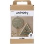 DIY Kit Embroidery - plynvihre - Kirjontakehykset