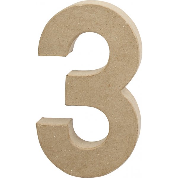 Pahvihahmo - 3 - 5 cm