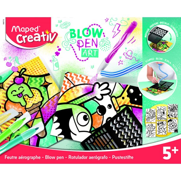 Sininen kyn - Maped - Pop Art (5+ vuotta)
