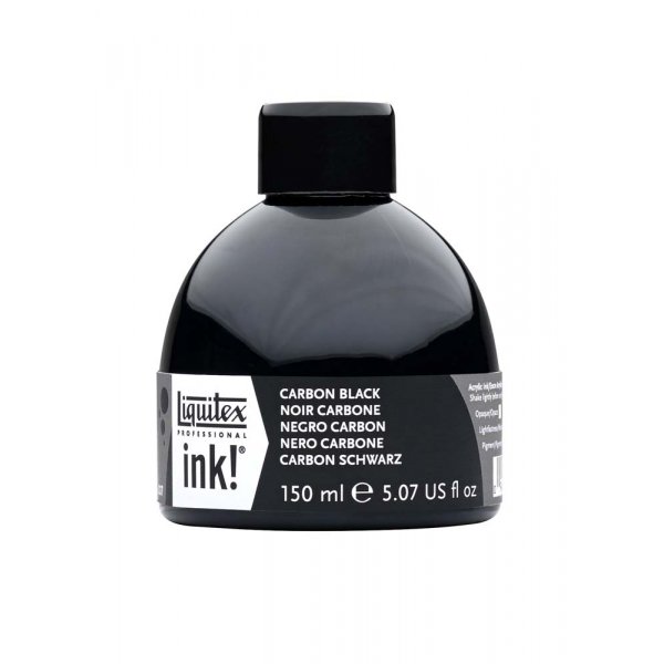 Akryyli tussi Liquitex 150 ml - 337 Hiilimusta