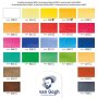 Van Gogh akvarellisarja metallilaatikossa � Cup (24 v�ri�)