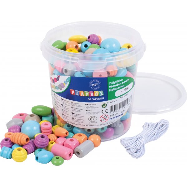 Puiset helmet mpripastellissa - 250 g
