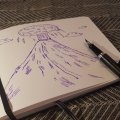 Asiakaskuva Musteen t�ytt� Herbin - Violette pens�e
