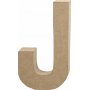 Pahvikirjain - J - 5 cm