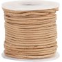 Nahkanauha - luonnollinen - 1 mm - 10 m