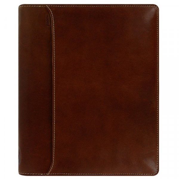 Jrjestelmkalenteri Filofax Lockwood A5 ZIP - konjakki