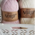 Asiakaskuva DROPS Nord Mix lanka - 50g - vaalea beige (07)