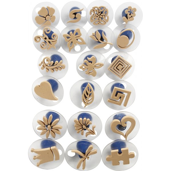 Vaahtomuovileimasimet kahvoilla - 20 kpl