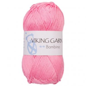 Viking lanka Bambino 50g - Pinkki (464) Viking lanka Bambino 50g - Pinkki (464)