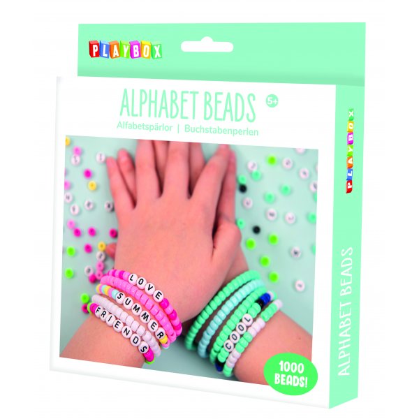 Alphabet Beads askartelusetti