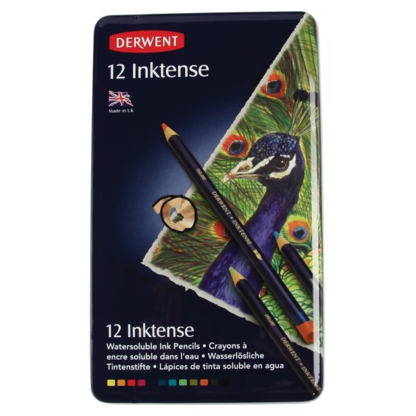 Derwent Inktense - 12 kyn