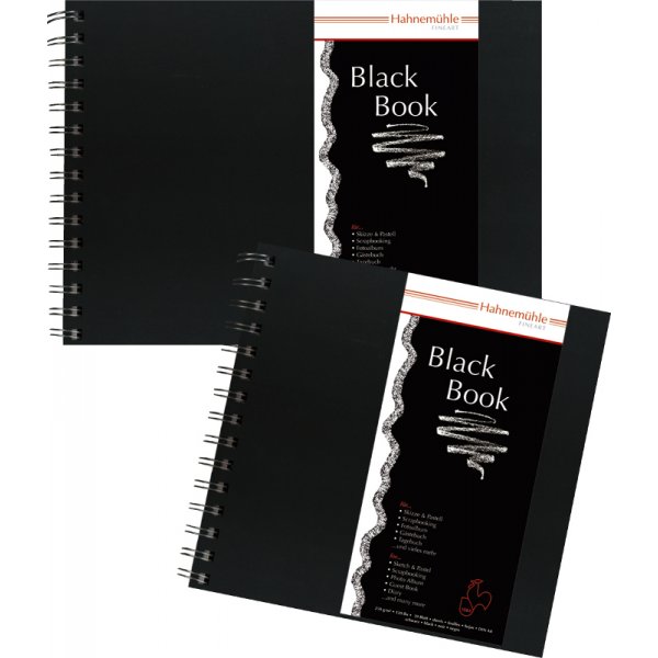 Piirustuskirja Hahnemhle Black 250g