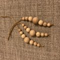 Asiakaskuva K�sittelem�tt�m�t puupallot 15 mm � 4 mm - 18 kpl. reikien kanssa