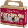 Mini DIY Kit joulukuusipallot - Piirustukset