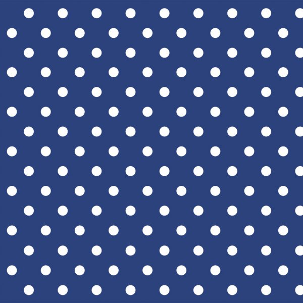 Vahaliina PVC Dot - sininen