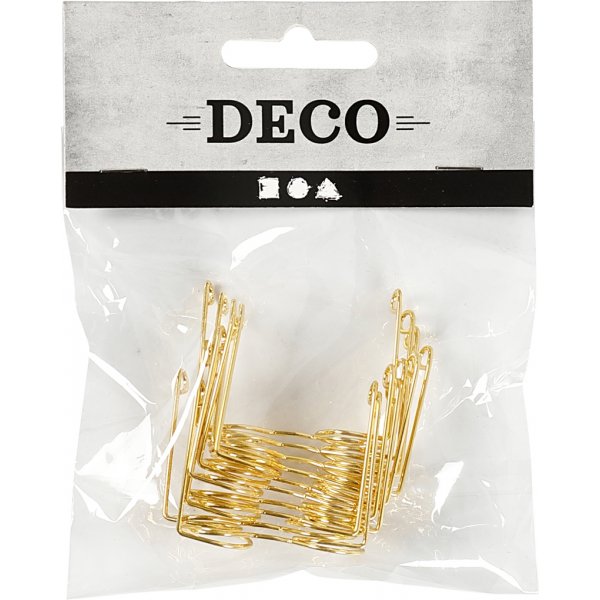 Lasit - kulta - 35 mm - 10 kpl