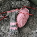 Asiakaskuva Kaksik�rkiset neulat "Punainen" - 20 cm/4,0 mm
