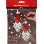 Mini DIY Kit - makrameen joulupukki