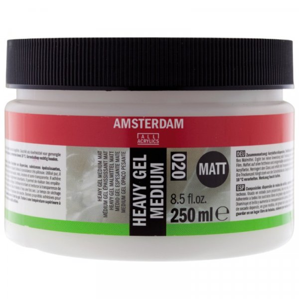 Amsterdam akryyli medium - Heavy gel medium - Matt