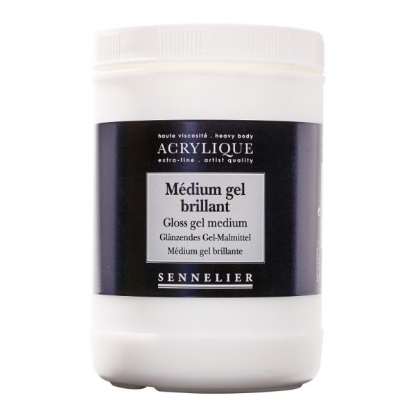 Akryyli medium Sennelier - Gloss Gel Medium