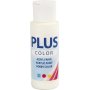 Plus Color Hobby maali - luonnonvalkoinen - 60 ml