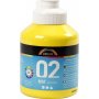 Koulumaali - Akryyli - peruskeltainen - matta - 500 ml
