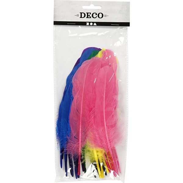 Höyhenet - sekavärejä - 36 kpl Höyhenet - sekavärejä - 36 kpl