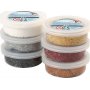 Foam Clay - ruskea harmonia - metallinen - 6 x 14 g