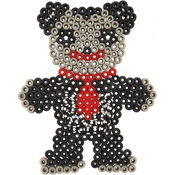 Helmilautaset - ankka - norsu - kirahvi - karhu - hevonen ja kala - 6 kpl Helmilautaset - ankka - norsu - kirahvi - karhu - hevonen ja kala - 6 kpl