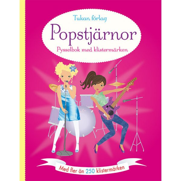 Popthdet: askartelukirja tarroilla