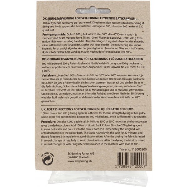 ES Batik -kiinnitysaine - 200 g