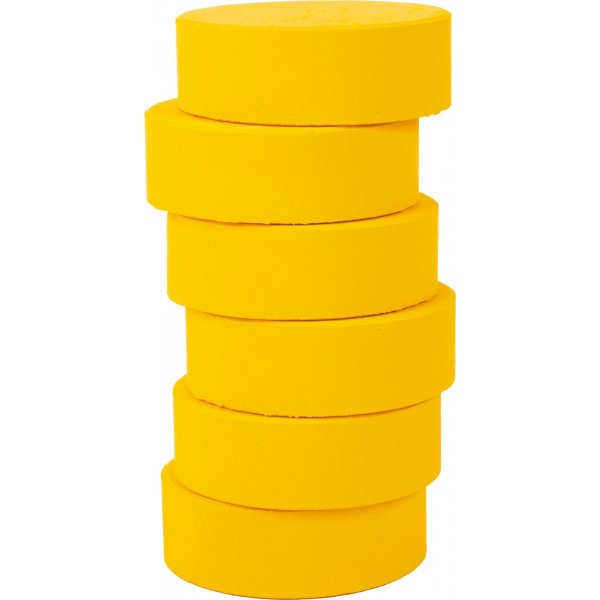 Vrikiekot 55-57 mm - lmmin keltainen - 6 kpl