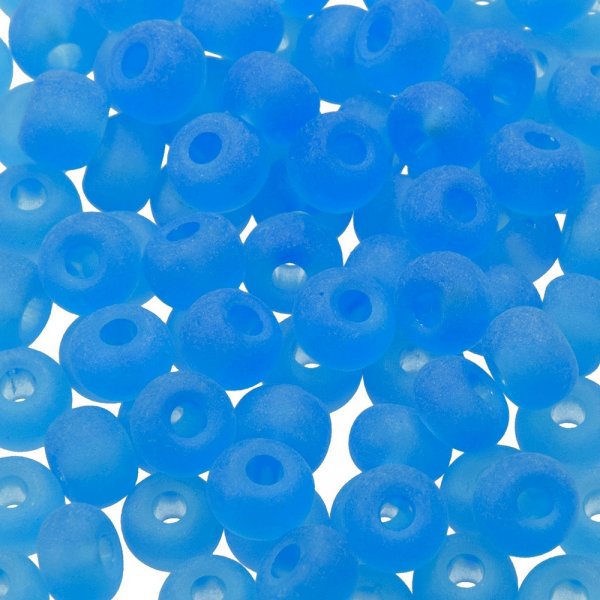 Rocaille-helmet  5,5 mm - riikinkukonsininen 17 g matta lpinkyv