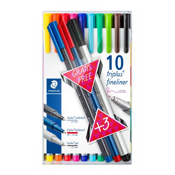 Fineliners Triplus - 13 kyn