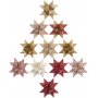 Thtinauhat - punainen - valkoinen - 6,5+11,5 cm - 60 nauhaa
