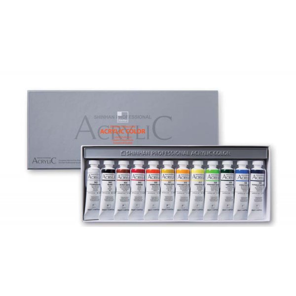 Akryylimaalisarja Shinhan Artist Professional 20ml 12kpl