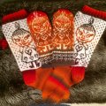 Asiakaskuva Viking lanka Nordlys 100g - Oranssi/punainen/musta (955)