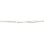 LED-valonauha - hopea - 3,15 m